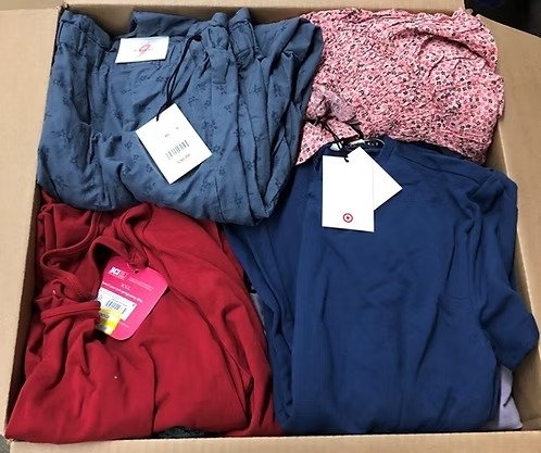 Manifested Pallet of Maternity Clothing